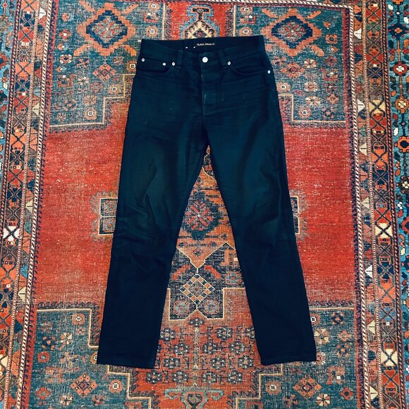 Nudie Jeans Steady Eddie II Dry Everblack - Picture 1 of 6